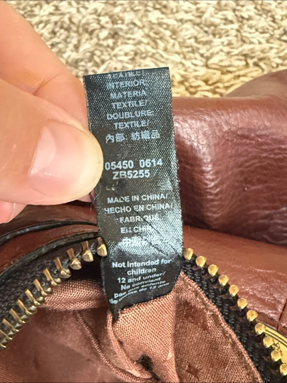 FOSSIL Leather Crossbody Bag